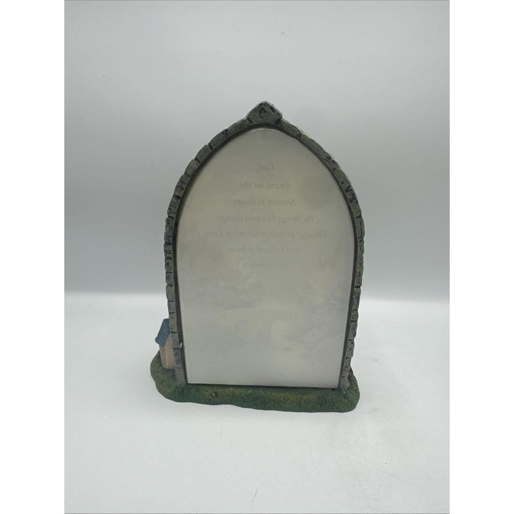 Thomas Kinkade Windows of Prayer Collection The Mountain Chapel Table Decor 2003 - Picture 3 of 6